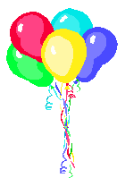 Birthday balloons