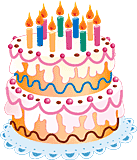 Birthday Cake with Candles