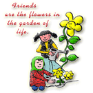 Glitter Friends are the flowers in the garden of life