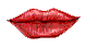 kissing lips animated