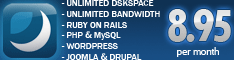 Sign up for
dreamhost hosting